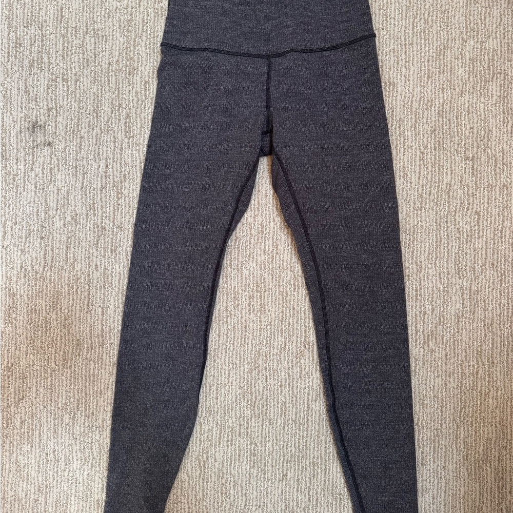 Lululemon Align Leggings Grey Patterned